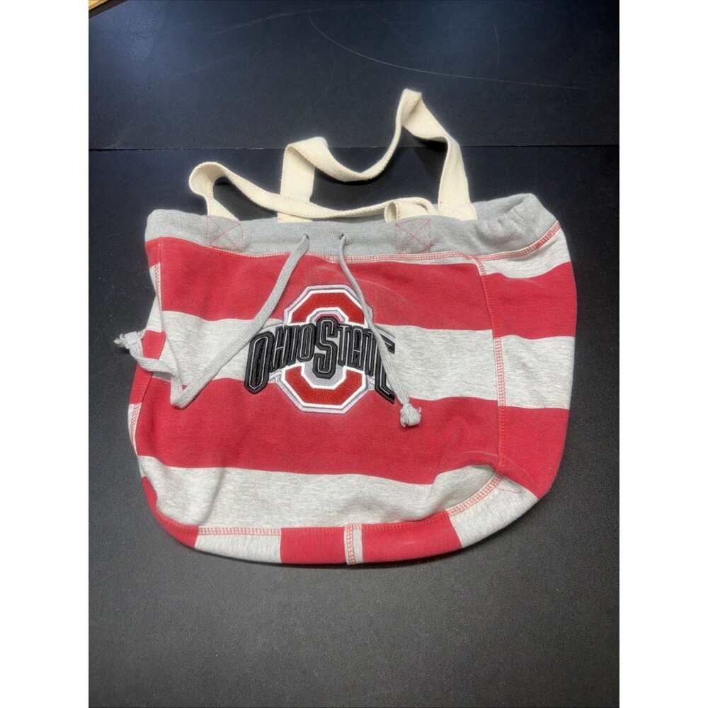 Ohio State MVP Sport Beachcomber Tote Bag Scarlet And Gray OSU